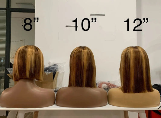 Natural Human Hair Straight Bob Wig SDeapeh Store