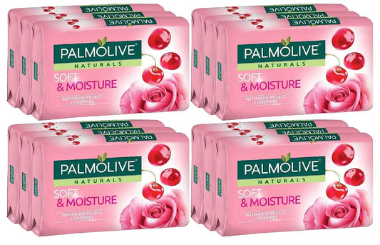 Palmolive Natural Moisturizing Bath Soap with Rose & Cherries Fragrance SDeapeh Store