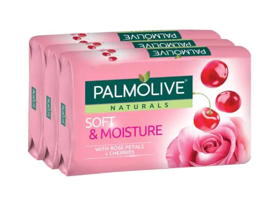 Palmolive Natural Moisturizing Bath Soap with Rose & Cherries Fragrance SDeapeh Store