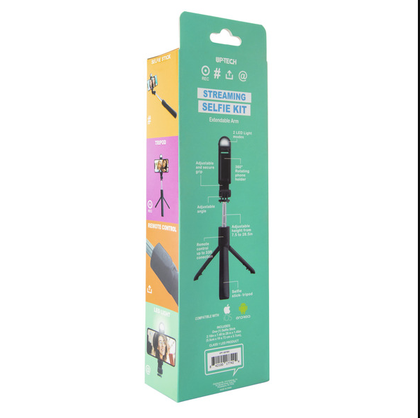 Adjustable Remote Control Selfie Stick