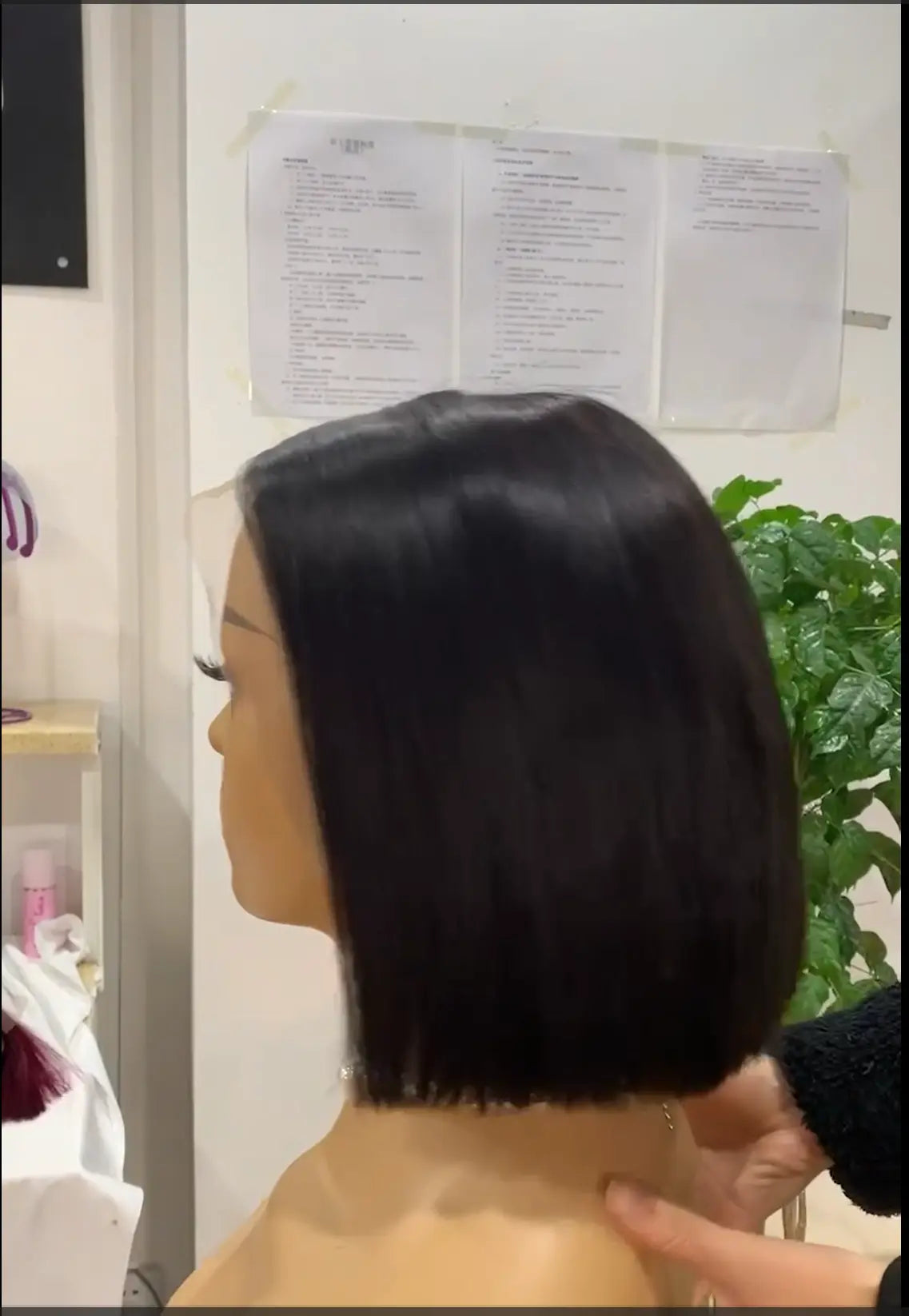 Straight Bob Wig 100% Natural Human Hair that Suits All Faces SDeapeh Store