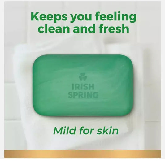 Irish Spring Bath Soap, twenty (20) Bar Soap SDeapeh Store