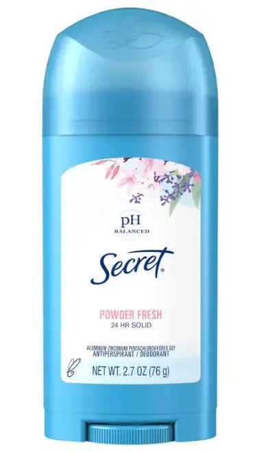 Secret Invisible solid deodorant, pack of 5 SDeapeh Store
