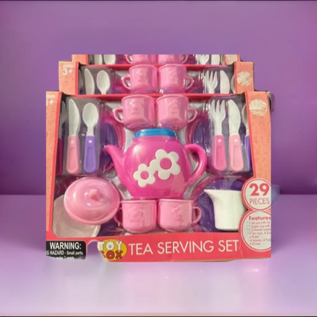 Toy Tea Serving Set for children above 3 years, Kids Toy Box SDeapeh Store