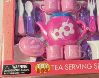 Toy Tea Serving Set for children above 3 years, Kids Toy Box SDeapeh Store