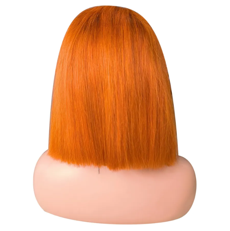 Suitable For All Faces and Races, Natural Straight Bob Wig.