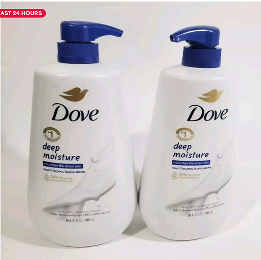 Dove Body Wash, Pack of 2