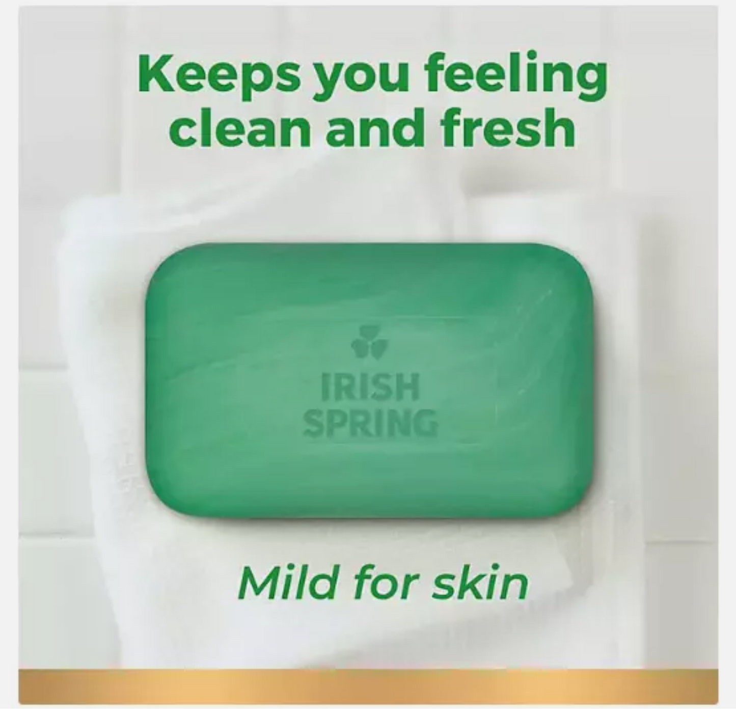 Irish Spring Bath Soap, twenty (20) Bar Soap