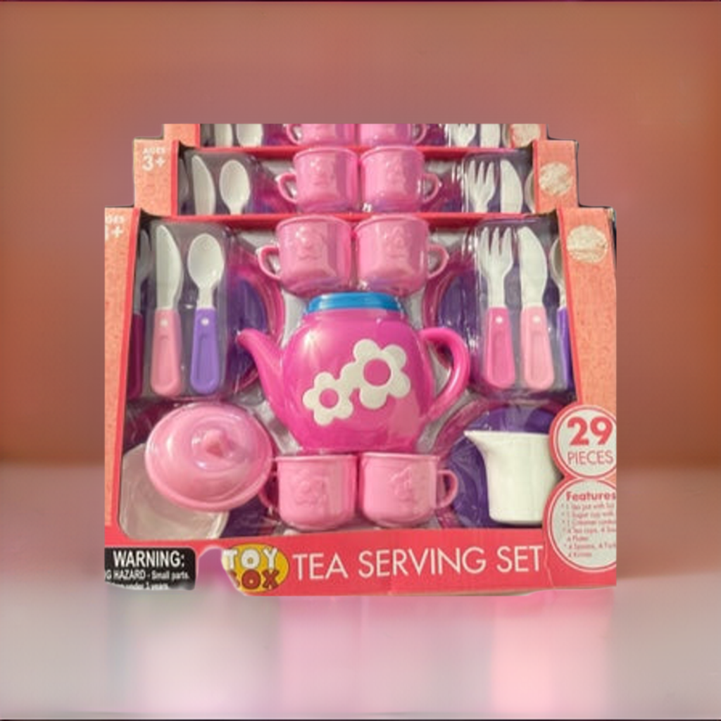 Toy Tea Serving Set for children above 3 years, Kids Toy Box