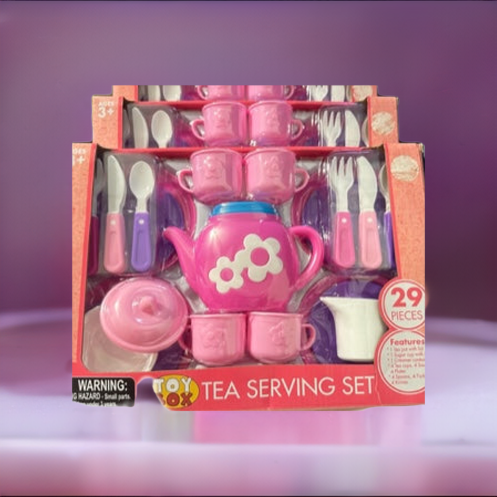 Toy Tea Serving Set for children above 3 years, Kids Toy Box