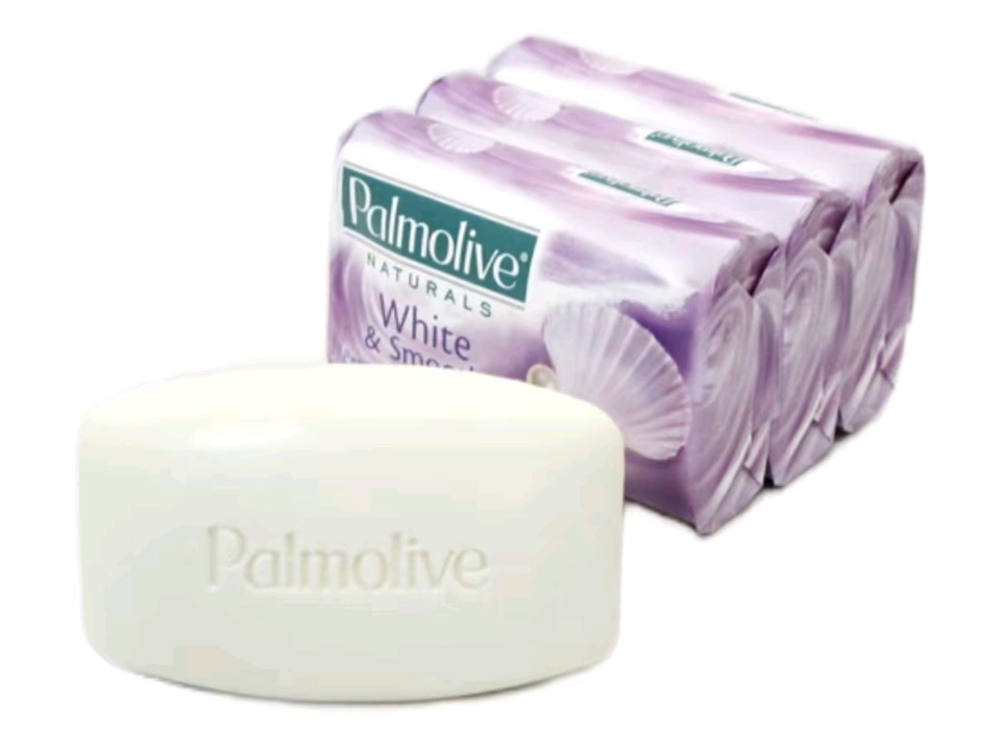 Palmolive Naturals White & Smooth Bar Soap with Pearl Powder & Milk Protein